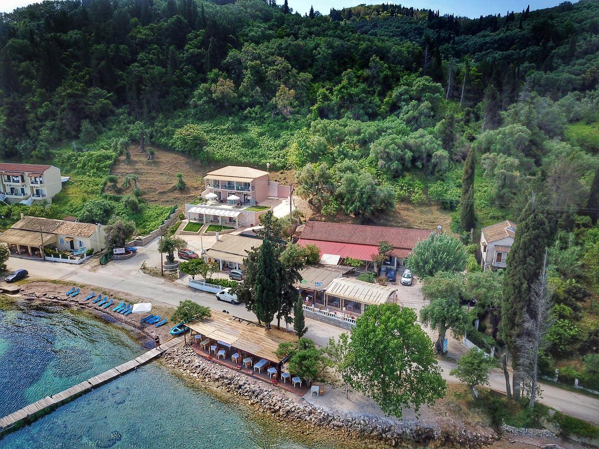 Villa Boukari Beach Vukarí Kültér fotó